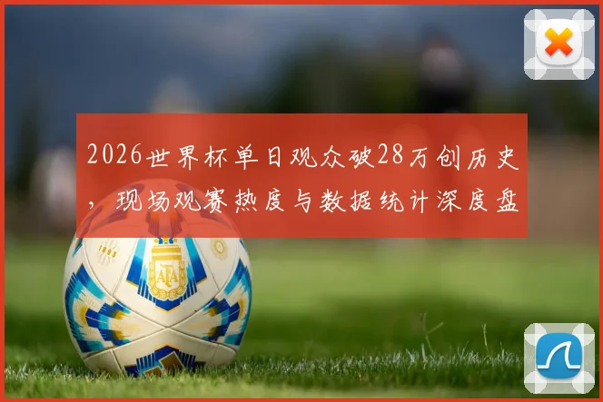 2026世界杯单日观众破28万创历史，现场观赛热度与数据统计深度盘点