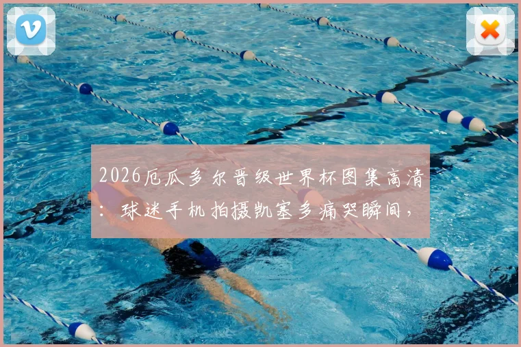 2026厄瓜多尔晋级世界杯图集高清：球迷手机拍摄凯塞多痛哭瞬间，全队跪地庆祝视频+赛后更衣室狂欢照片合集